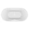 Atlantis Whirlpools Embrace 34 x 71 Oval Freestanding Air Bathtub 3471AA - alternate 4